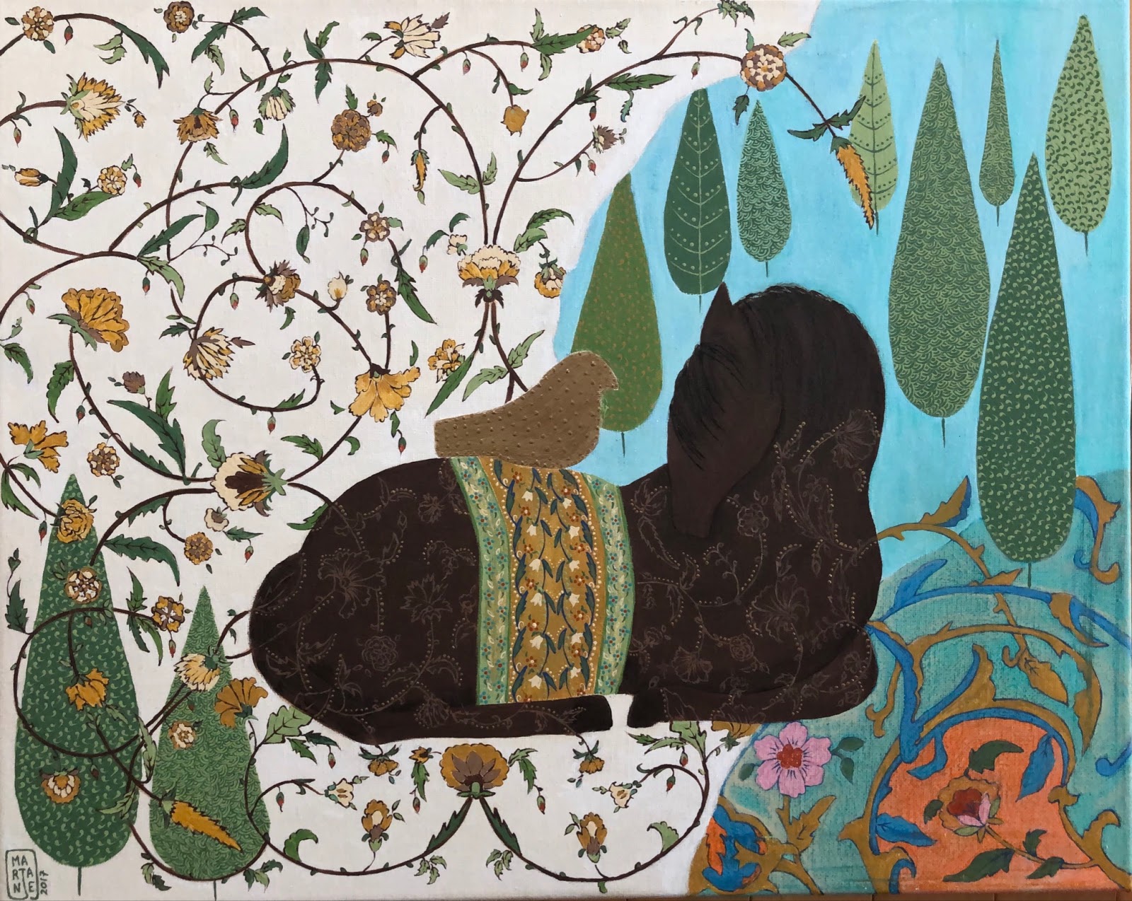 Artwork by Marjane Saidi, image 1